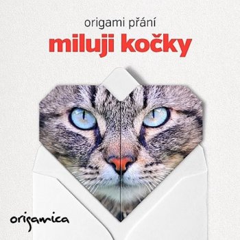 Origami přání - Miluji kočky