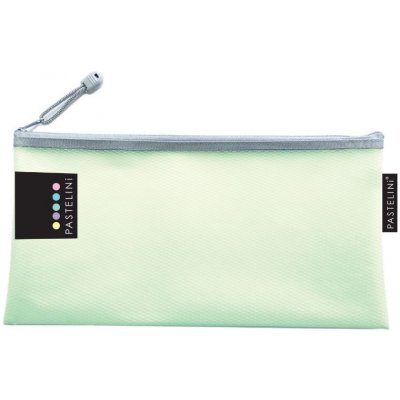 Obálka se zipem síťovaná DL Pastelini, zelená – Zboží Živě