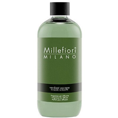 Millefiori Milano Náhradní náplň do aroma difuzéru Natural Verdant Escape 500 ml – Zboží Dáma