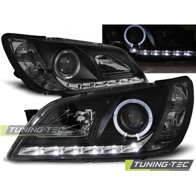 Tuning-Tec Přední čirá LED světla Lexus IS I (1999 - 2005) - černé - Angel Eyes – Hledejceny.cz