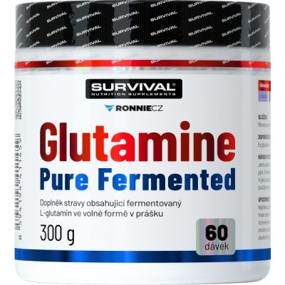 Survival Glutamine Pure Fermented 300 g – Zboží Mobilmania