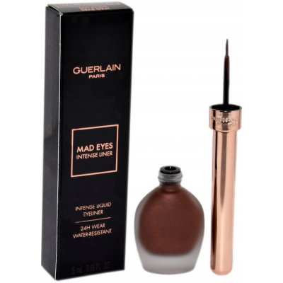 Guerlain Mad Eyes Intense Liner dlouhotrvající tekuté oční linky 02 Glossy Brown 5 ml – Zboží Dáma