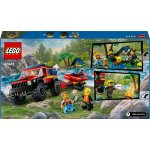 LEGO® City 60412 Hasičský vůz 4x4 a záchranný člun – Zboží Živě LEGO® City 60412 Hasičský vůz 4x4 a záchranný člun – Zboží Živě