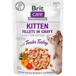 Brit Care Cat Kitten Fillets in Gravy Tender Turkey 85 g – Hledejceny.cz