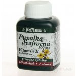 MedPharma Pupalka dvouletá 500 mg + Vitamín E 67 kapslí – Zbozi.Blesk.cz