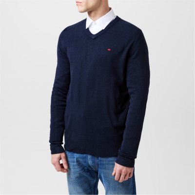 Lee Cooper pánský svetr navy – Zboží Dáma