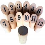 Greatstore Kubb s čísly dřevěný – Hledejceny.cz