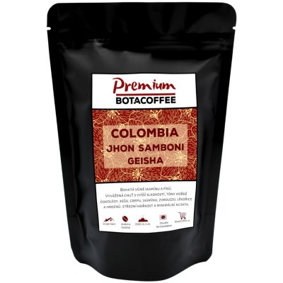 BotaCoffee Colombia Jhon Samboni Geisha zrnková 250 g – Hledejceny.cz