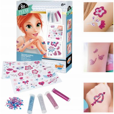 Buki BeTeens Třpytivé tetování – Zboží Mobilmania
