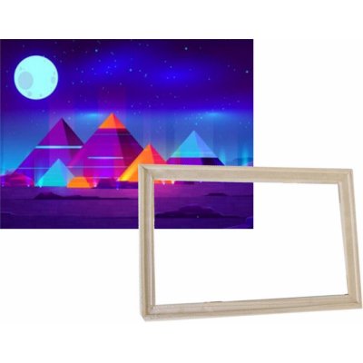 Gaira s rámem bez vypnutého plátna pyramidy – Zboží Mobilmania