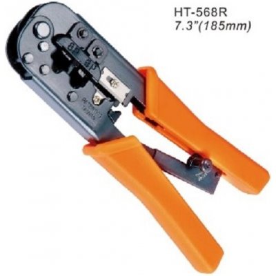 Kleště H-Tools HT-568R modulární, krimpovací, s ráčnou (RJ11,12,45) HT-568R