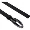 Pásek Tommy Jeans dámský pásek Tjw Origin belt AW0AW15840 Black BDS