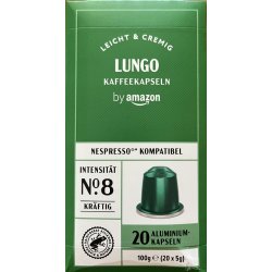 Amazon Lungo kávové kapsle 20 ks