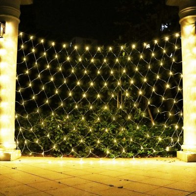 Blingstar LED solární síť 15 m, 440 LED, teplá bílá – Hledejceny.cz