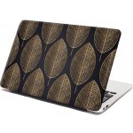 Sablio Samolepka na notebook Zlaté listy - 38x26 cm – Zboží Živě