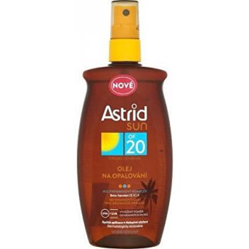 Astrid Sun olej na opalování SPF20 200 ml