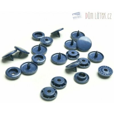 Plastové KAM nýtky modré/petrolejové – Hledejceny.cz