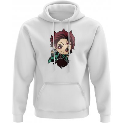 Demon Slayer dětská mikina Tanjiro Kamado Cute Ver. bílá – Zboží Dáma