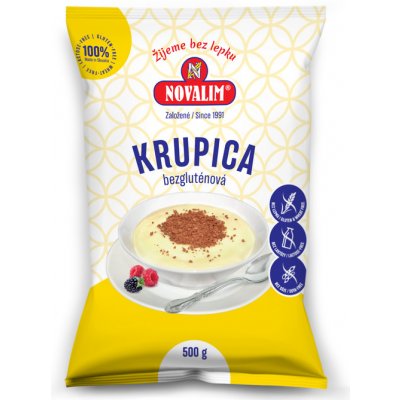 Novalim Krupice bez lepku 0,5 kg – Zboží Dáma