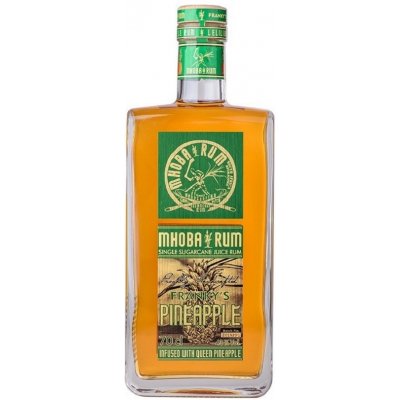 Mhoba Franky's Pineapple 43,0% 0,7 l (Holá láhev)