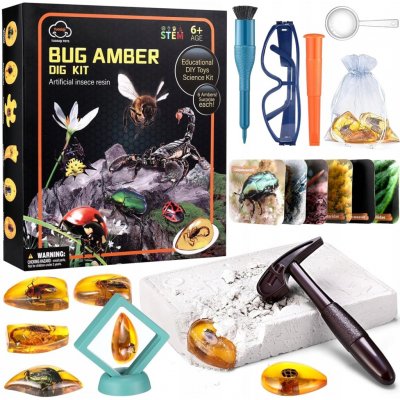 Creative Corner Archeologické vykopávky Hmyz v jantaru – Hledejceny.cz