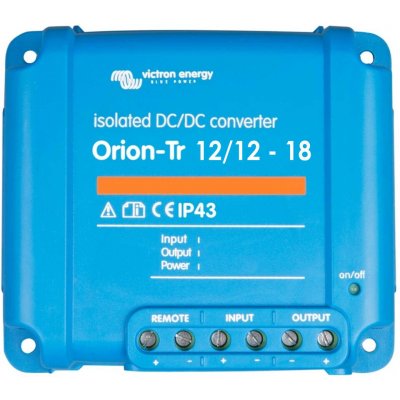 Victron Energy DC/DC konvertor Orion-Tr 12/12- 30A izolovaný ORI121240110 – Zbozi.Blesk.cz