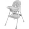 Jídelní židlička Baby Mix Nora dusty šedá
