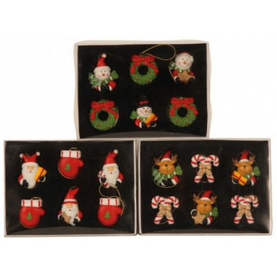 Makro Figurky vánoční visící 6ks – Hledejceny.cz