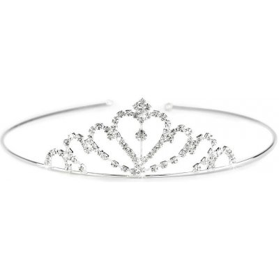 Štrasová čelenka / korunka do vlasů Varianta: 1 crystal, Balení: 1 ks – Zboží Dáma