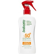 Babaria Sun Sensitive opalovací spray pro citlivou pokožku SPF50+ 200 ml