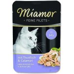 Miamor Finnern Feine Filets tuňák kalamáry jelly 100 g – Hledejceny.cz