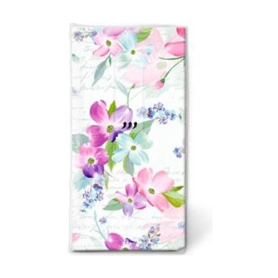 Paper Design Papírové kapesníčky 4-vrstvé květinové Sweet pinks 10 ks – Zboží Dáma