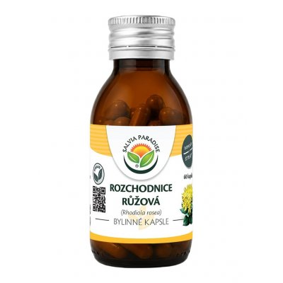 Salvia paradise rozchodnice růžová rhodiola 60 kapslí – Hledejceny.cz