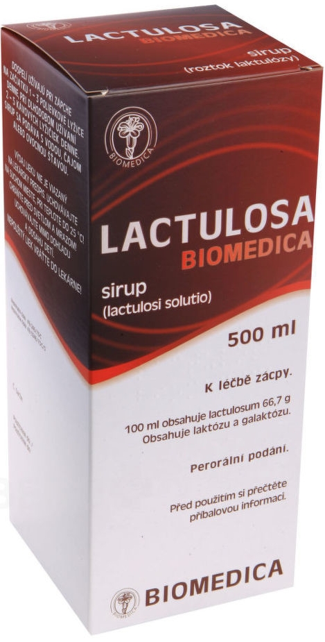 LACTULOSA BIOMEDICA POR 667MG/ML SIR 500ML