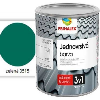 Primalex 3v1 na kov -Zelená 2,5l od 1 149 Kč - Heureka.cz