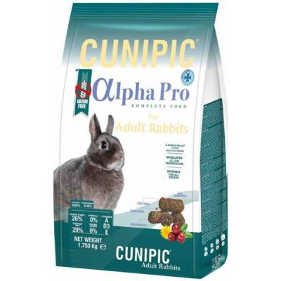 CUNIPIC, s.l. Cunipic Alpha Pro Rabbit Adult - králík dospělý 1,75 kg