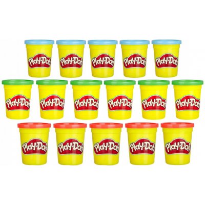PLAY-DOH 16v1 VELKÁ MODELÍNA Směs senzorické modelovací hmota 1,8 KG – Zboží Dáma