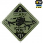 M TAC STICKER DRONE ZONE LARGE Ranger Green – Hledejceny.cz