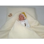 Pro útulný domov Péřová zavinovačka Sada 4v1 Mušelínová vanilková – Zboží Dáma