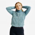 FOUGANZA dámská zimní hřejivá jezdecká mikina na zip – Sleviste.cz