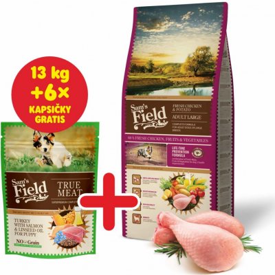Sam's Field Adult Large Chicken & Potato 13 kg – Hledejceny.cz