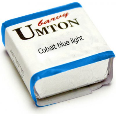 Akvarelová barva UMTON Cobalt blue light 2.6 ml – Sleviste.cz