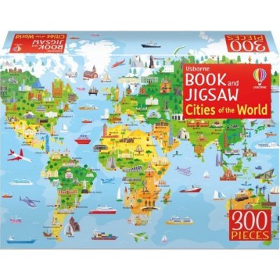 Book and Jigsaw Cities of the World – Hledejceny.cz