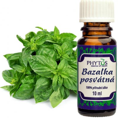 Phytos Bazalka posvátná 100% esenciální olej 10 ml – Hledejceny.cz