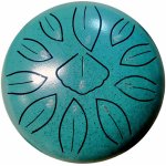 Hütermann Tongue drum 6' 15cm 11 tónů C-dur -tyrkysový s příslušenstvím – Zboží Dáma