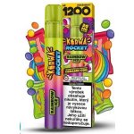 Kurwa Rocket Rainbow Ice 20 mg 1 200 potahů – Zboží Dáma