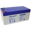 Olověná baterie Ultracell UL3.4-12 F1 12V - 3,4Ah VRLA-AGM