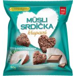 Semix Müsli srdíčka s čokoládou a kokosem 50g – Zboží Mobilmania