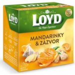 Loyd čaj pyramida mandarinka a zázvor 20 x 2 g – Zboží Mobilmania
