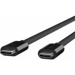 Belkin F2CD084bt0.8MBK USB-C na USB-C ThunderBolt 3, 0,8m – Hledejceny.cz